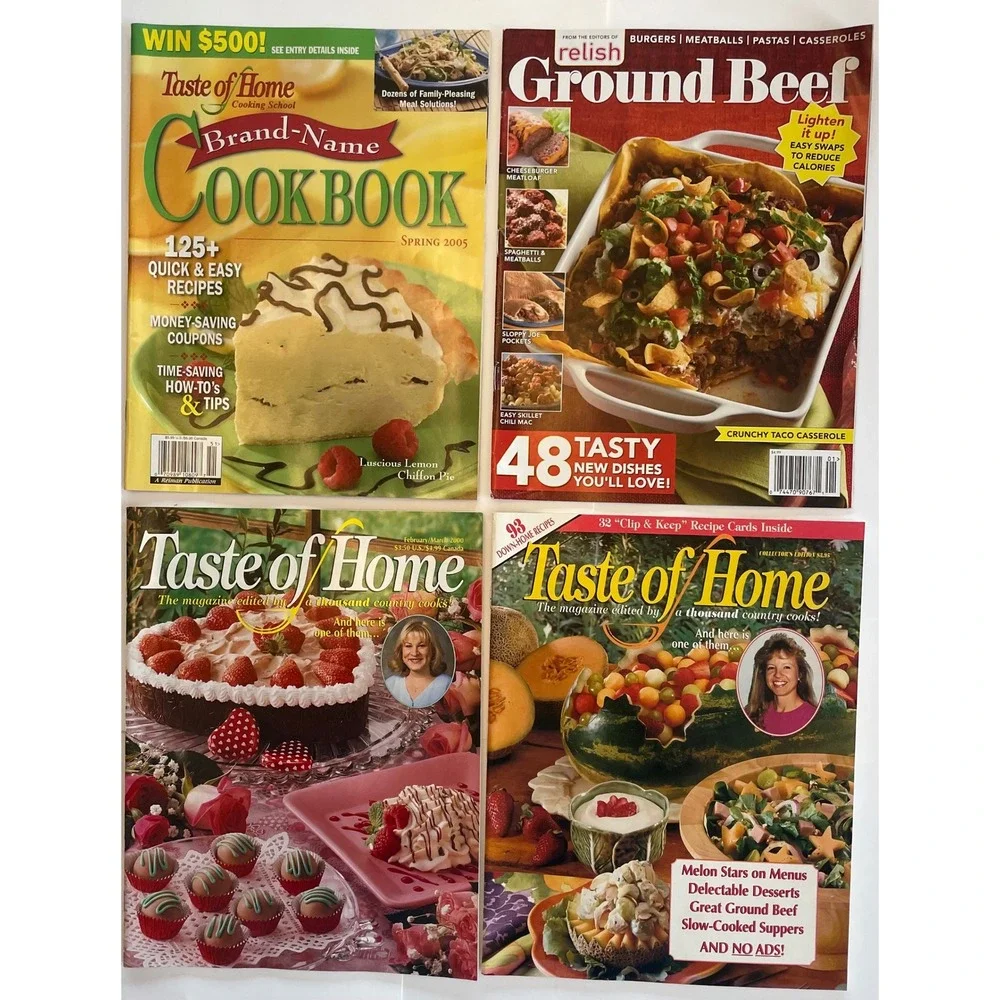 Taste of Home Cooking Magazine Lot Simple Slow Cooker Recipes 20 Issues